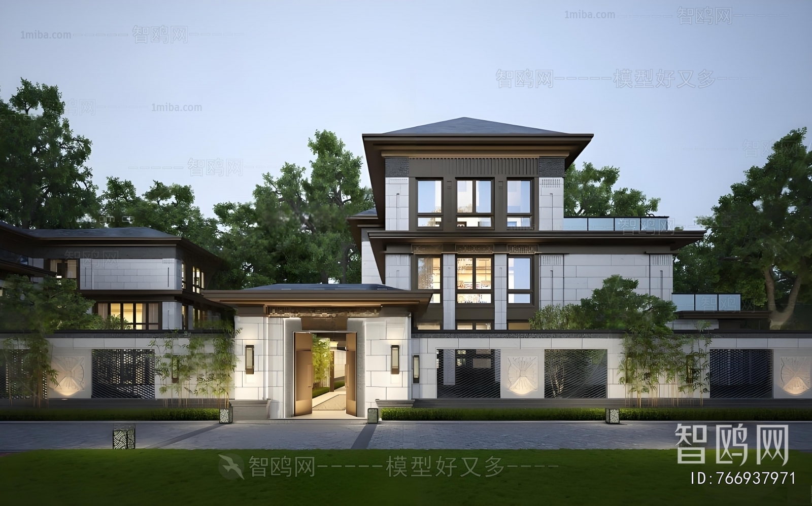New Chinese Style Townhouse