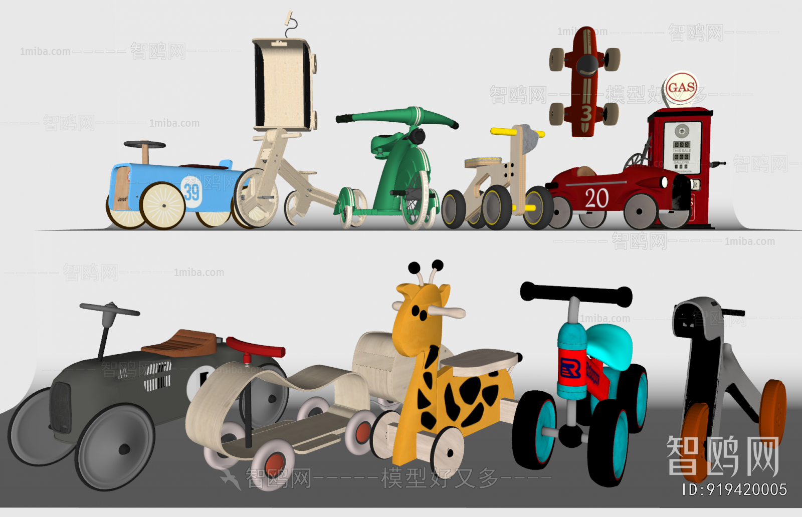 Modern Toy Vehicles