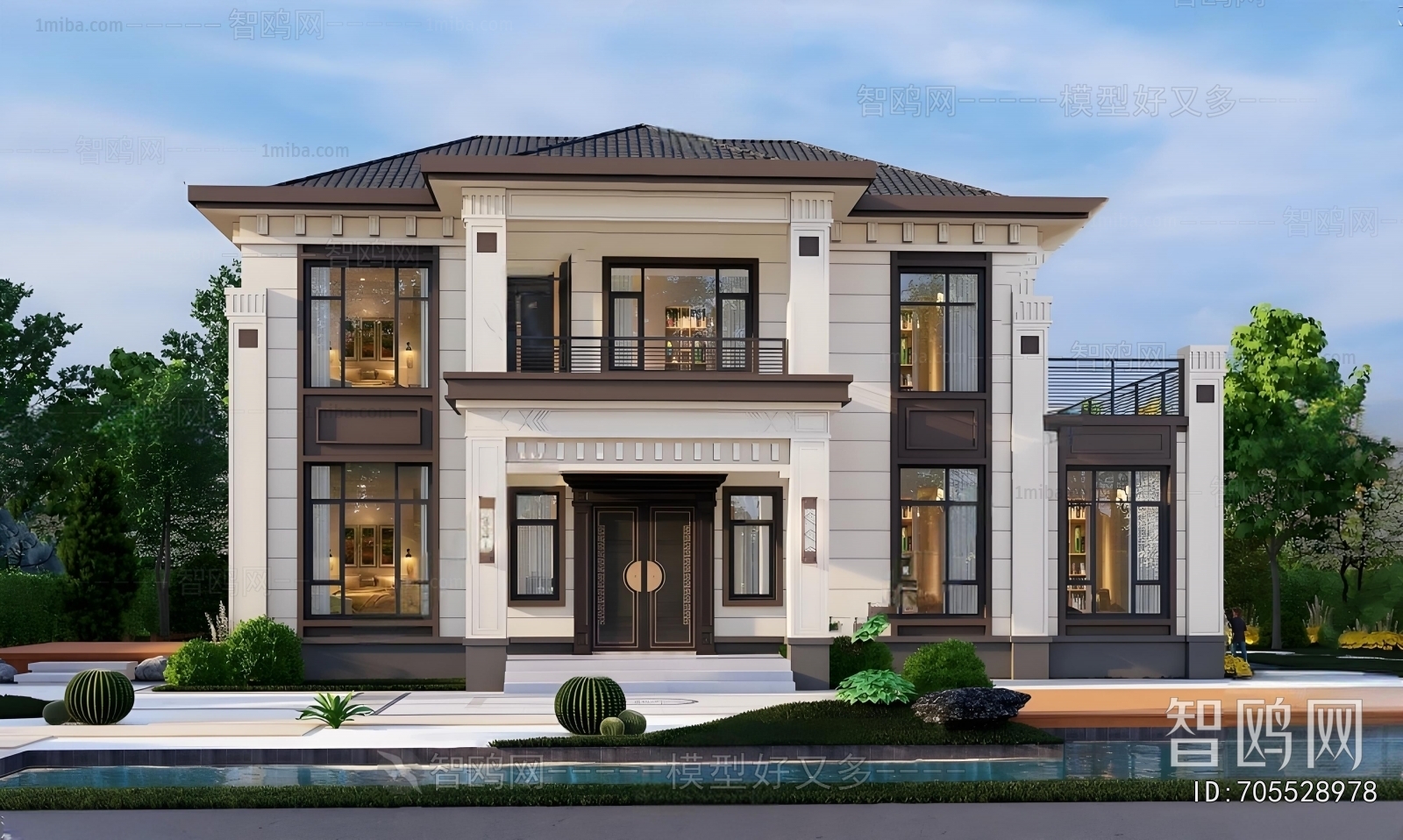 New Chinese Style Detached Villa