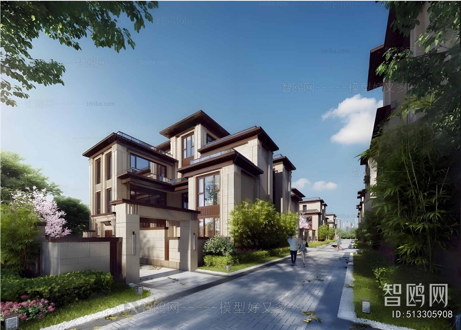 New Chinese Style Detached Villa
