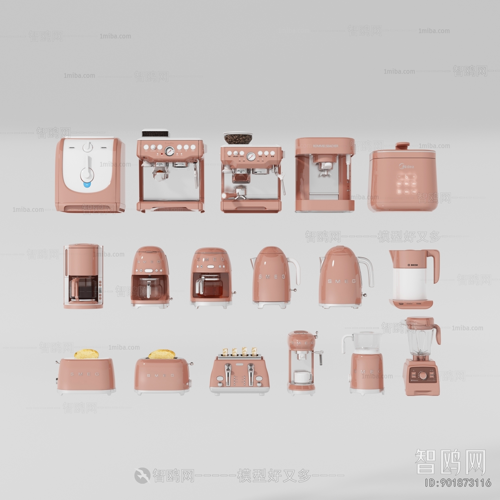 Modern Electric Kitchen Appliances