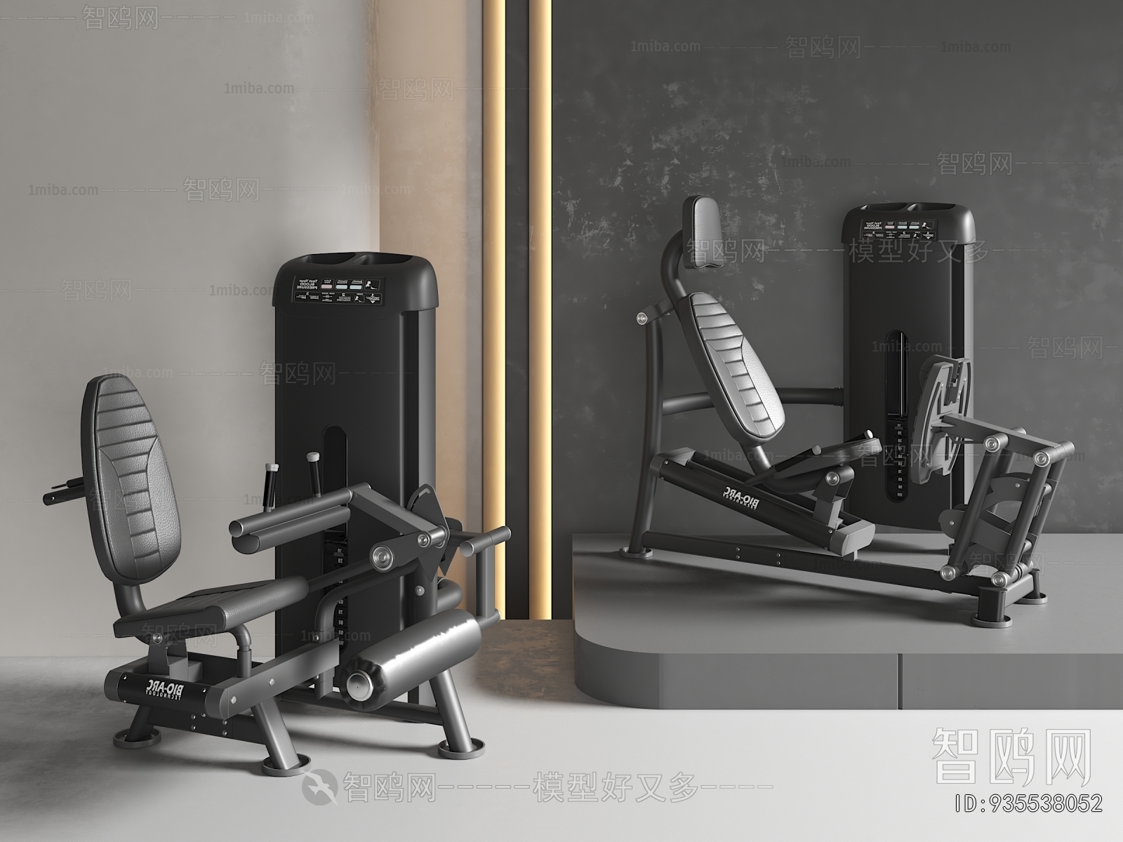 Modern Fitness Equipment
