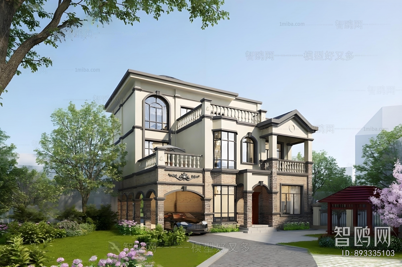Simple European Style Detached Villa