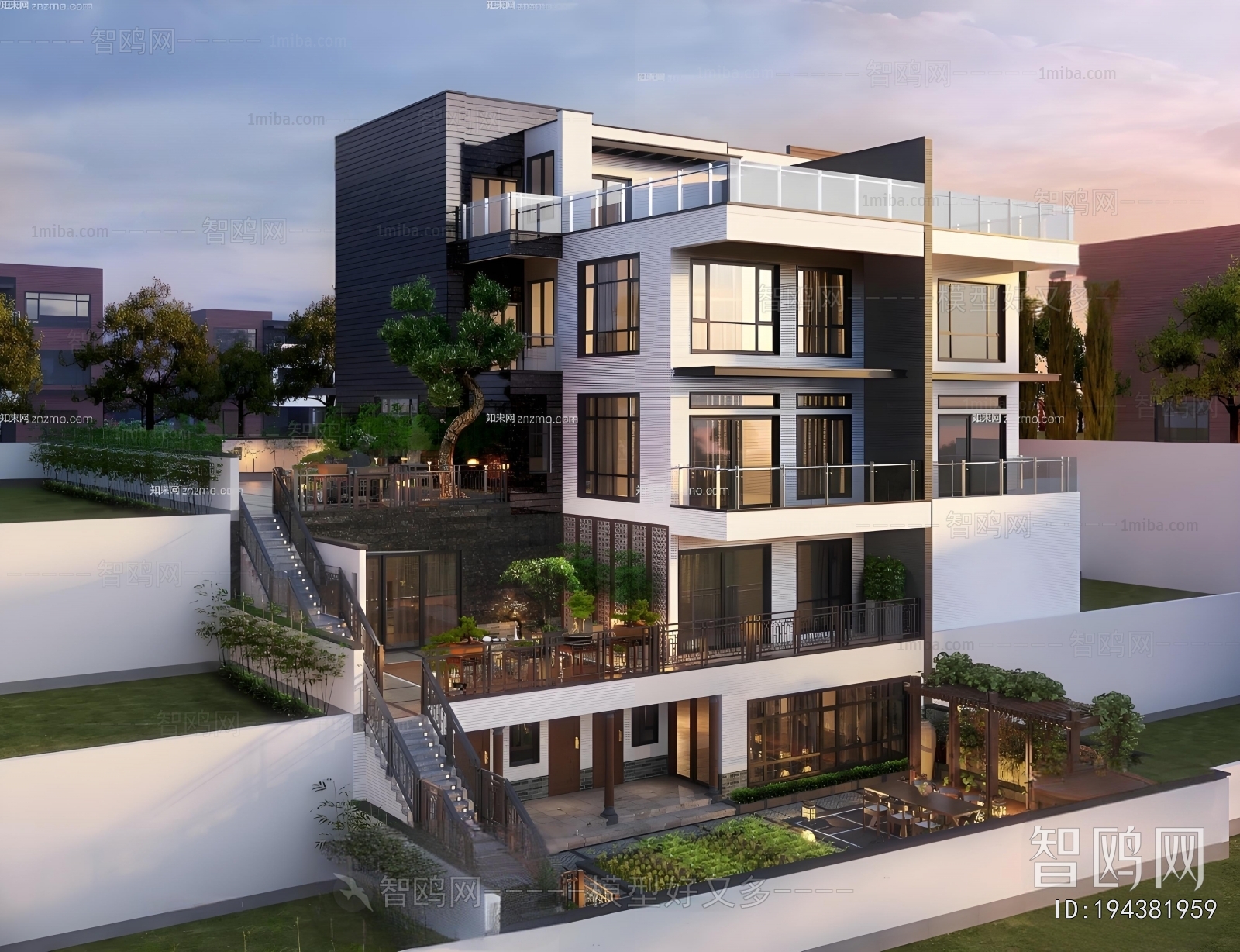 New Chinese Style Detached Villa