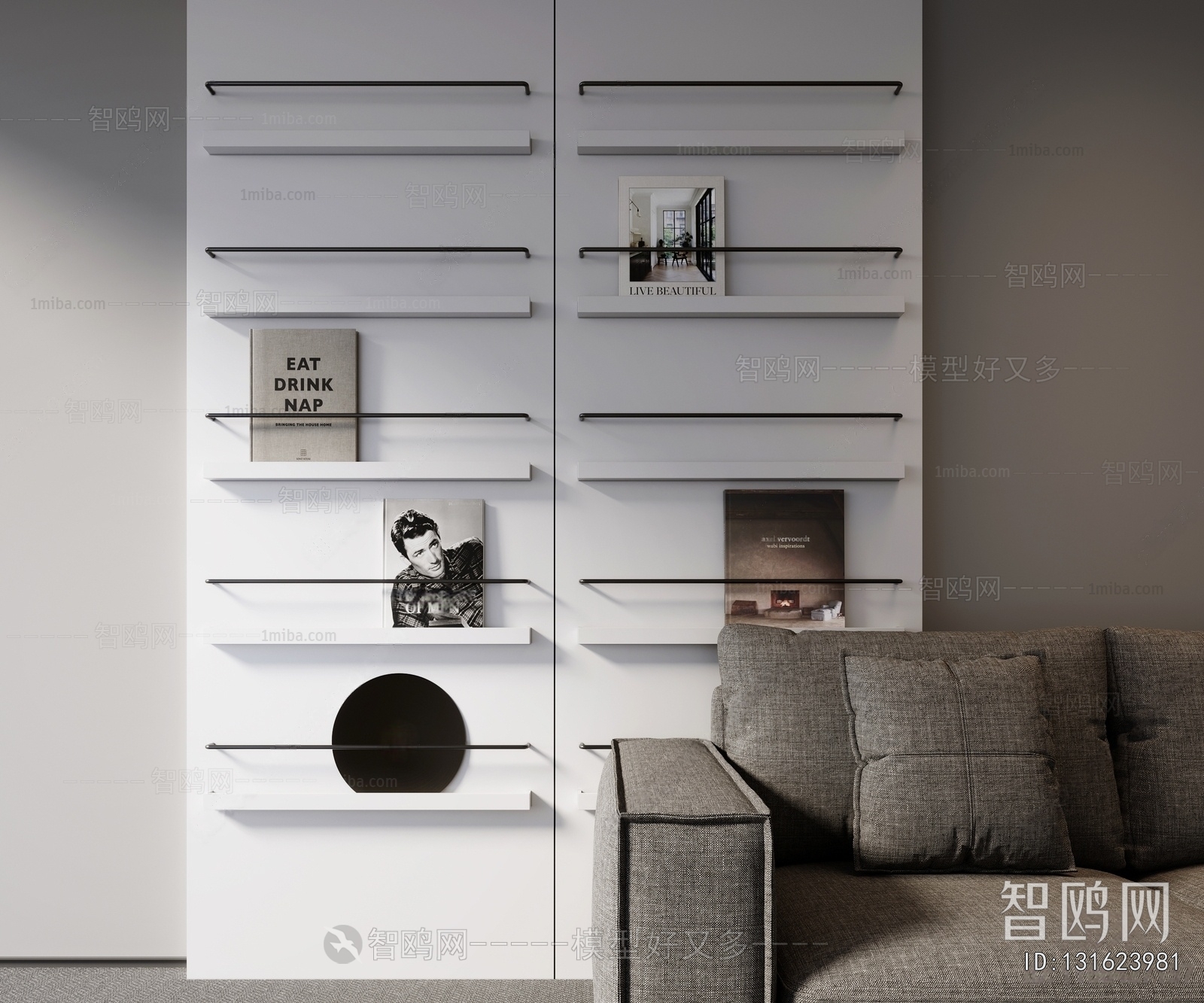 Modern Bookshelf