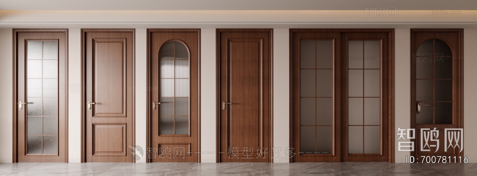 American Style Single Door