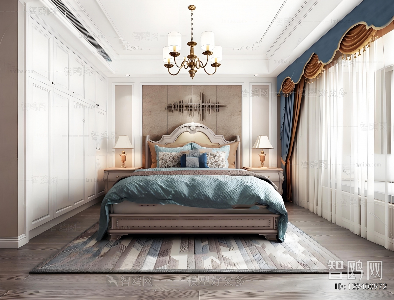 New Classical Style Bedroom