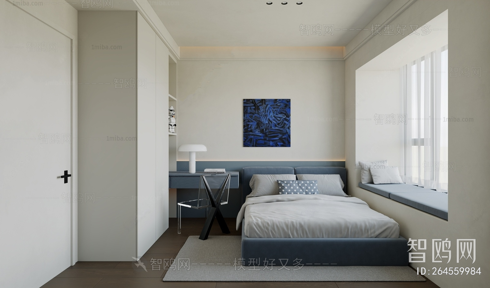 Modern Boy's Room And Son's Room