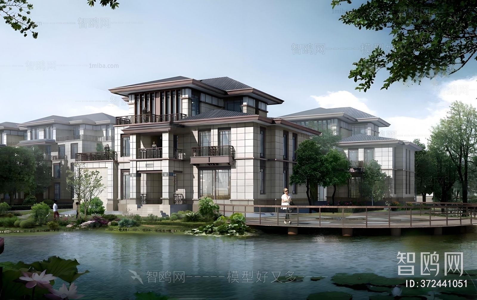 New Chinese Style Detached Villa