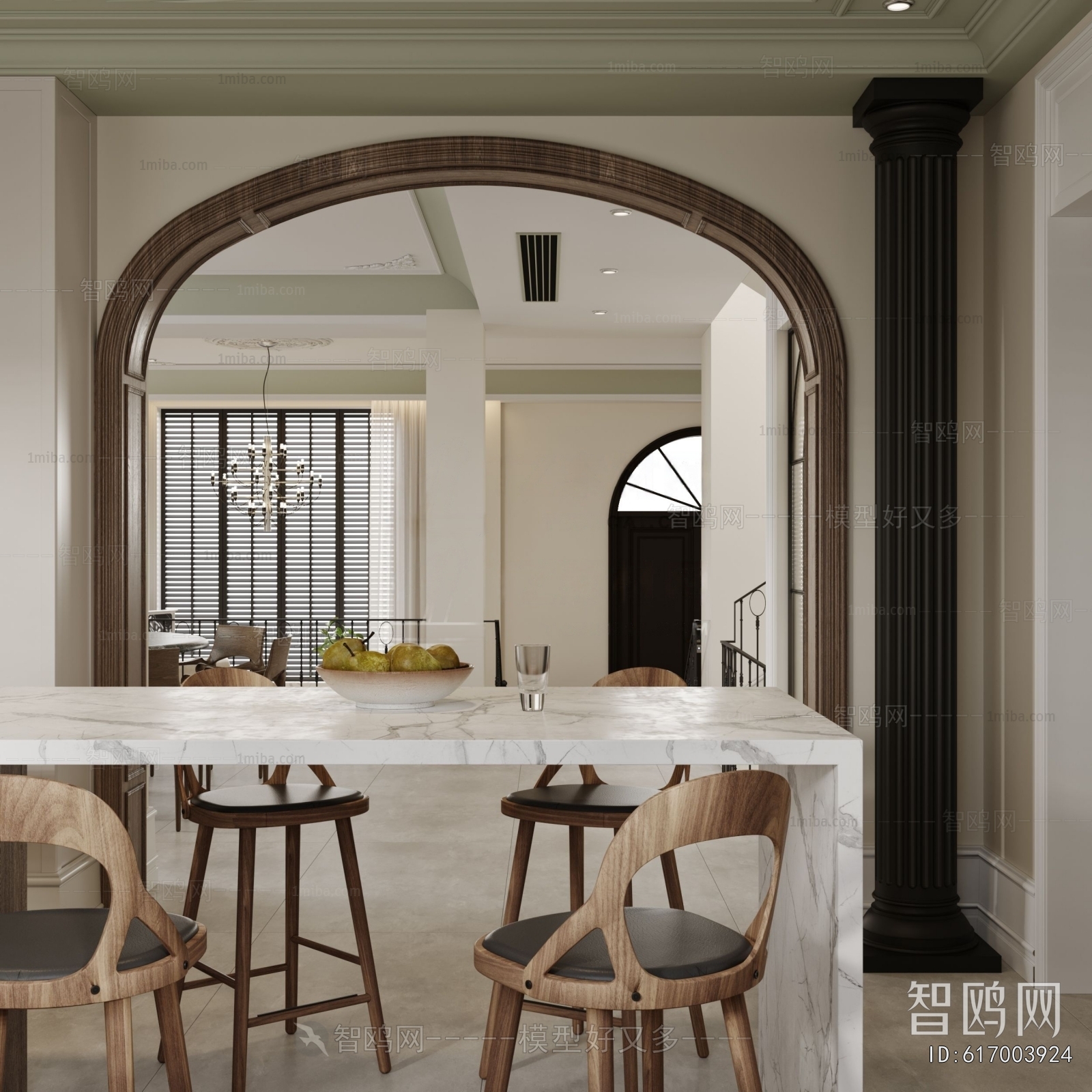 French Style Dining Room