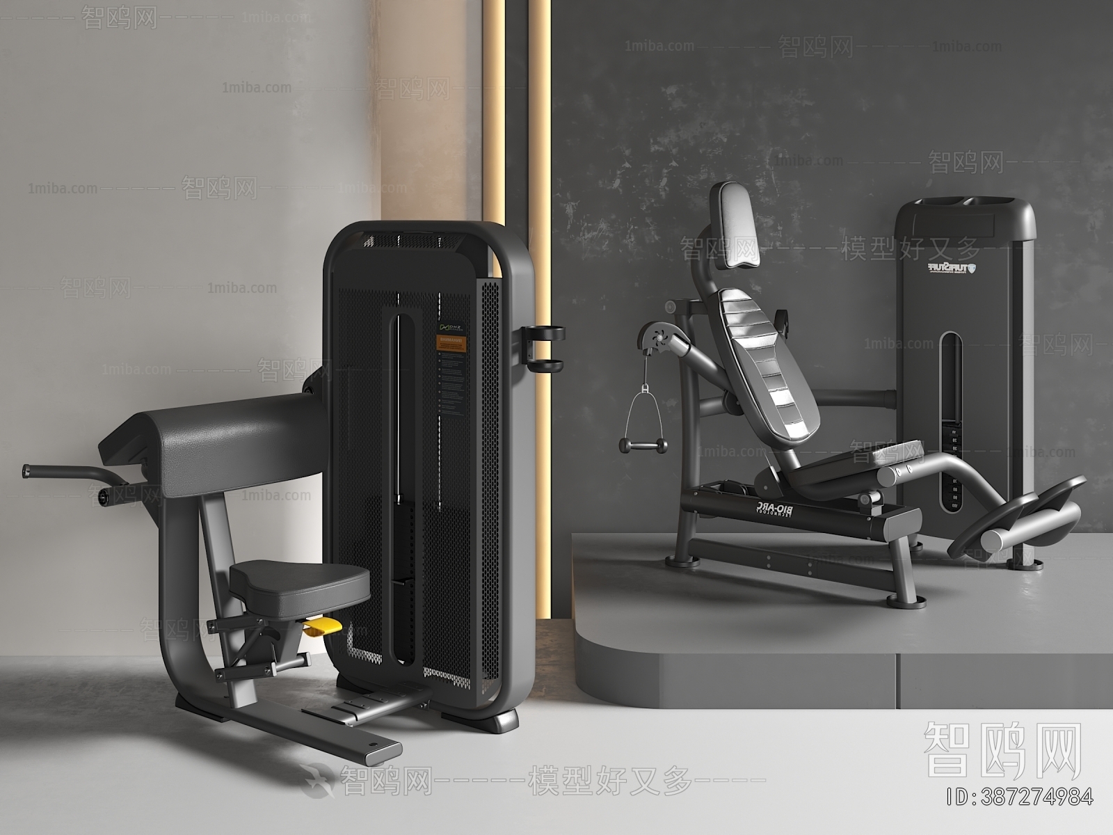 Modern Fitness Equipment