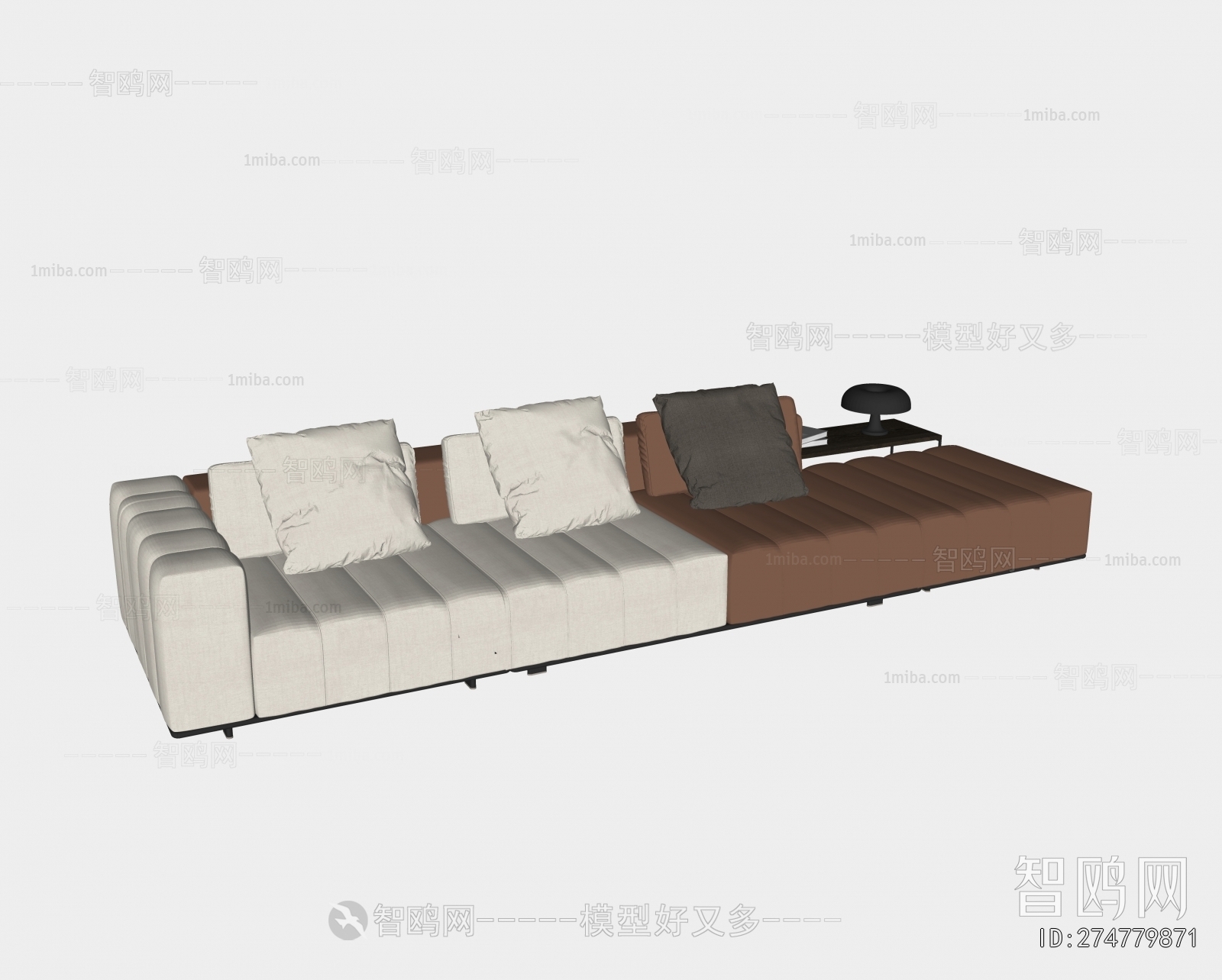Modern Multi Person Sofa