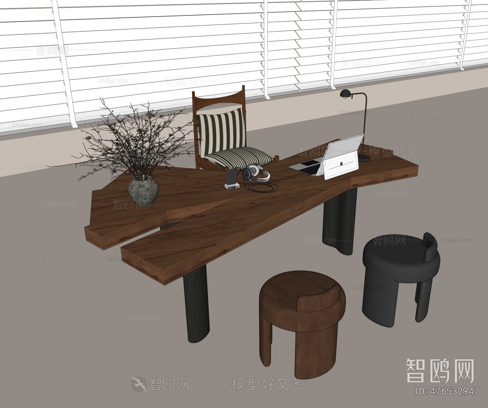 Modern Computer Desk And Chair