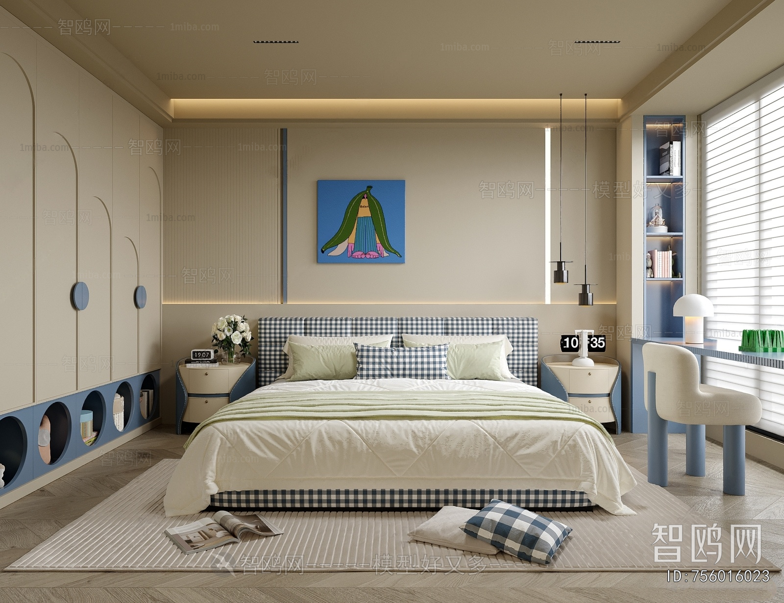 Modern Boy's Room And Son's Room