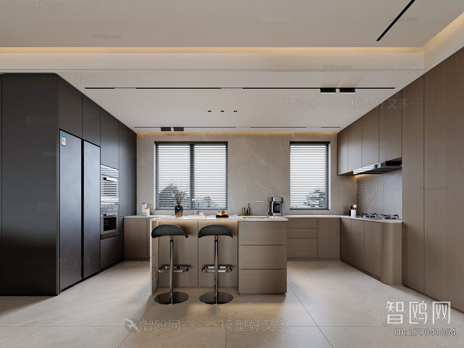 Modern Open Kitchen