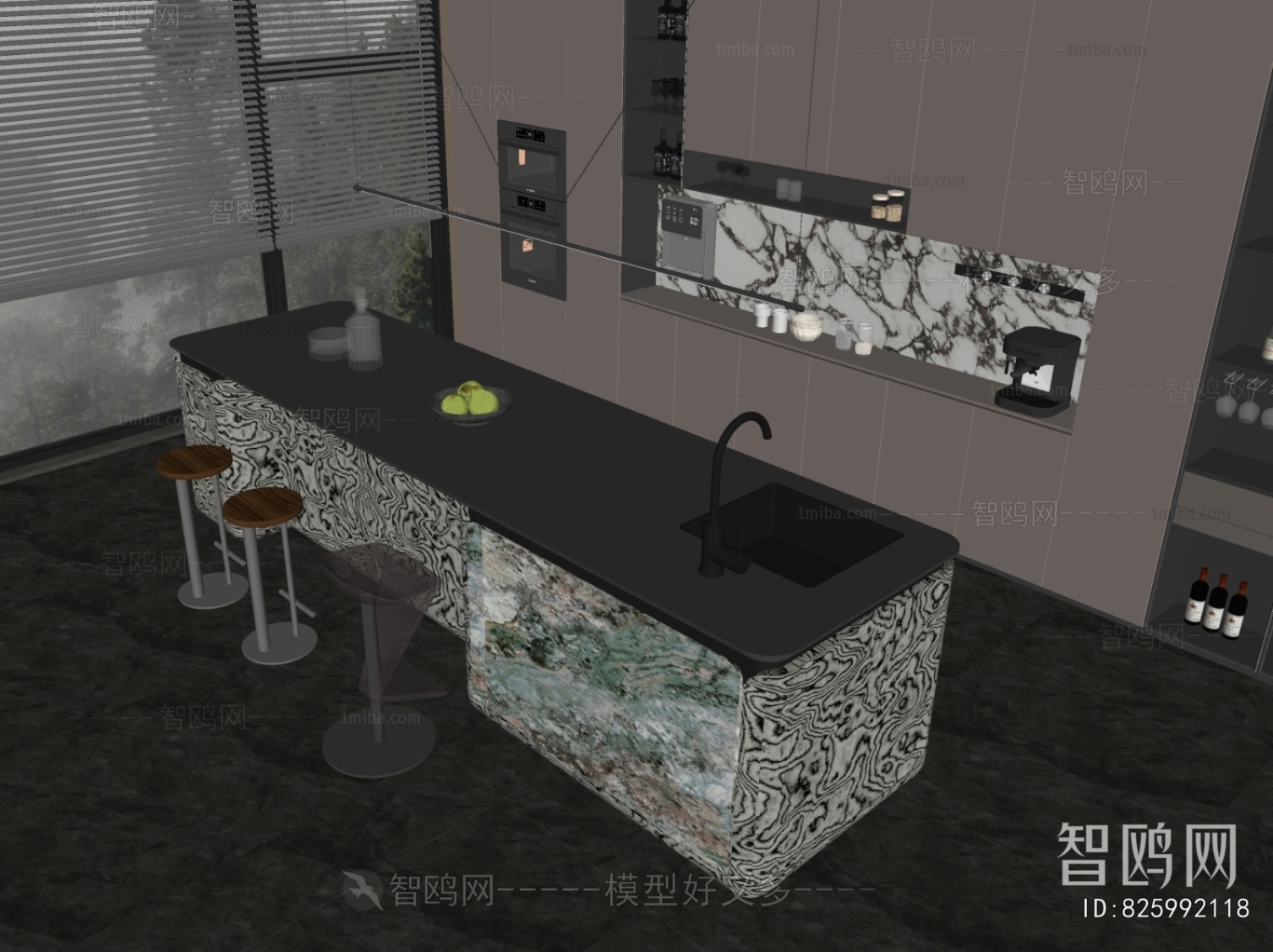 Modern Counter Bar