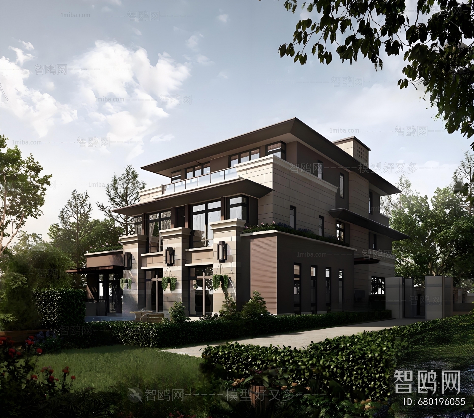 New Chinese Style Detached Villa