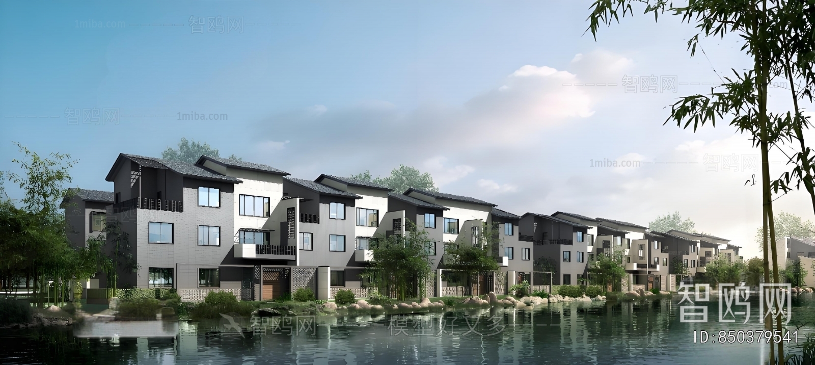 New Chinese Style Townhouse