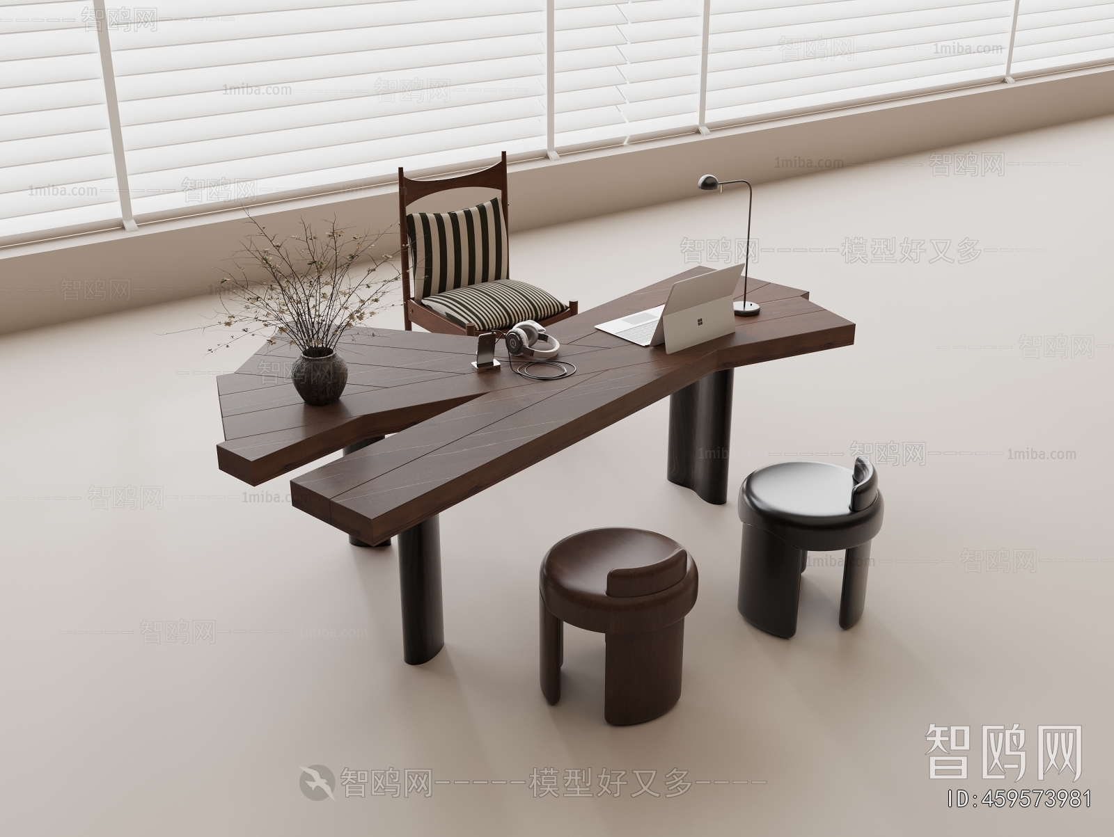 Modern Computer Desk And Chair