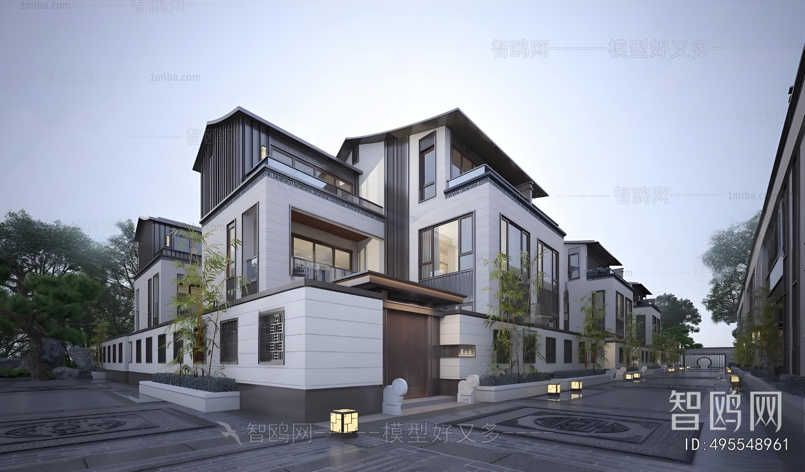 New Chinese Style Townhouse