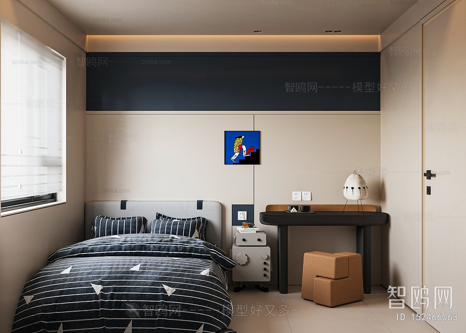 Modern Boy's Room And Son's Room