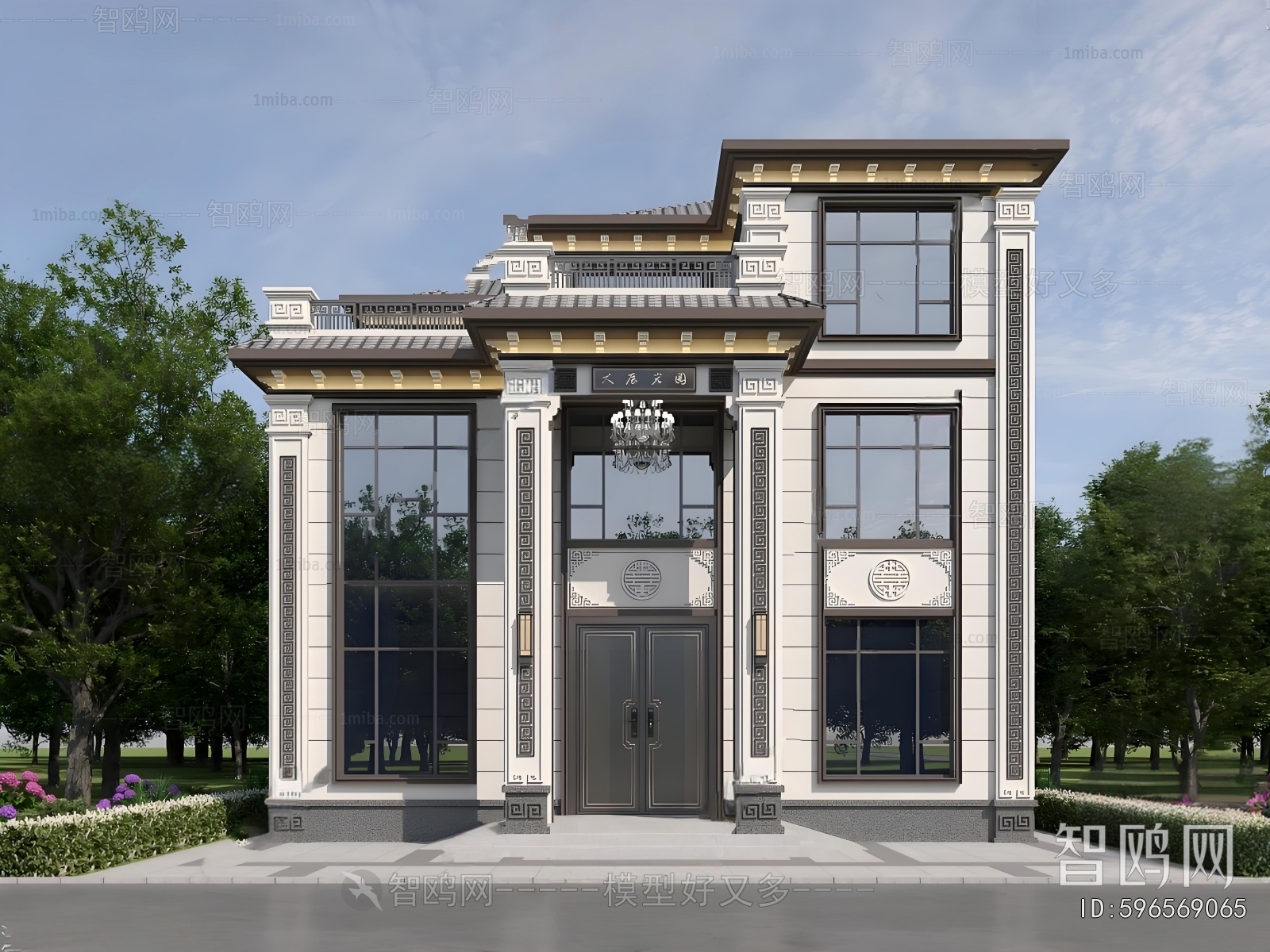 New Chinese Style Detached Villa