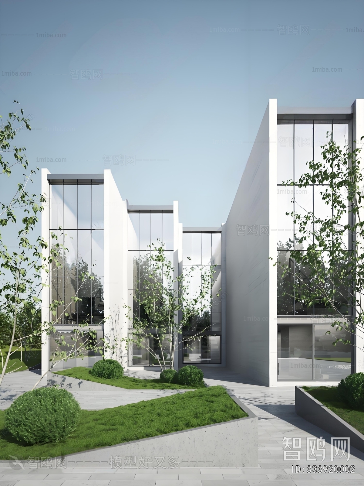 Modern Appearance Of Commercial Building