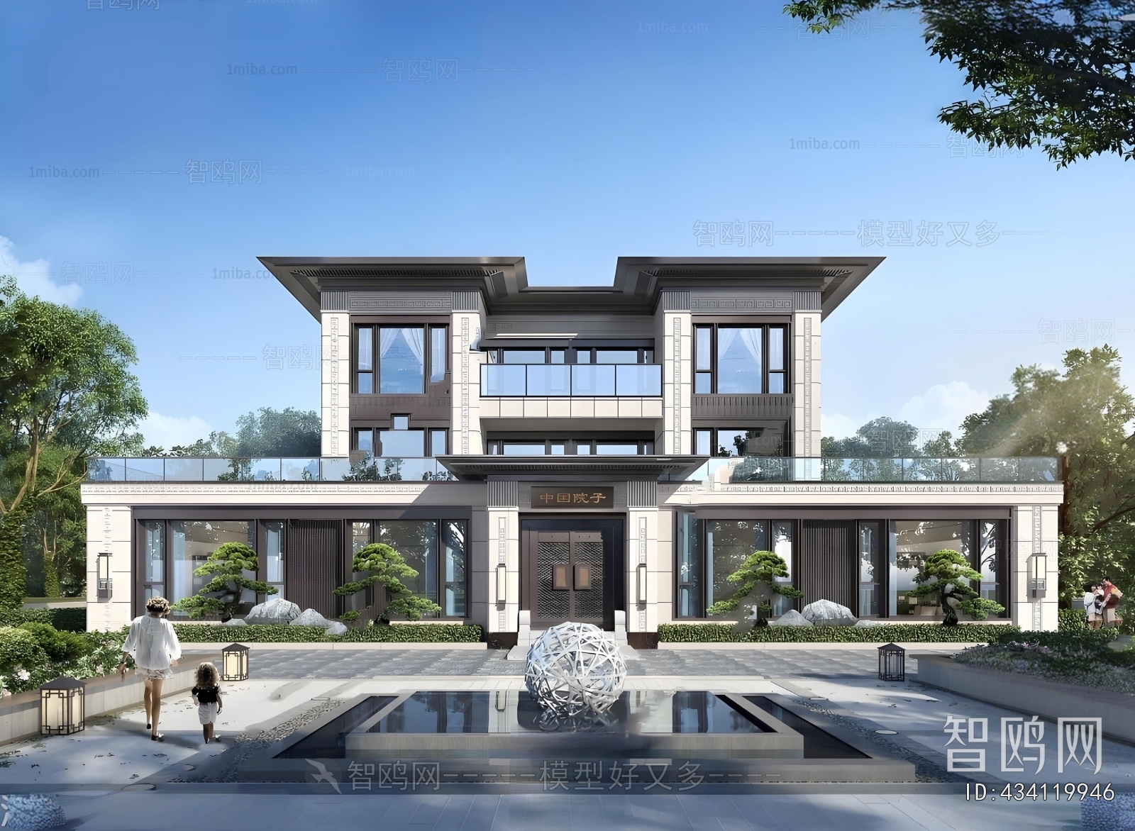 New Chinese Style Detached Villa