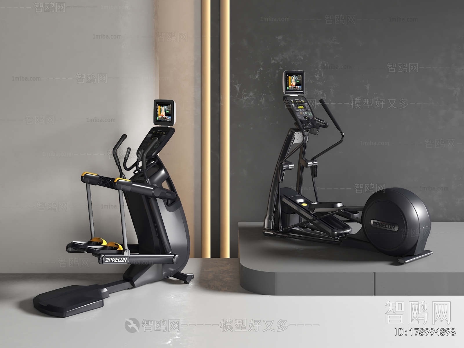 Modern Fitness Equipment