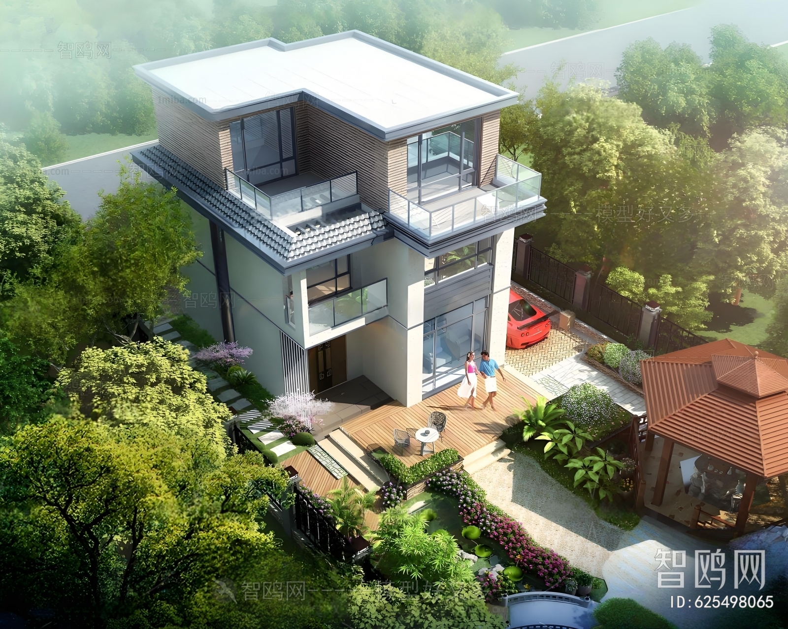 New Chinese Style Detached Villa