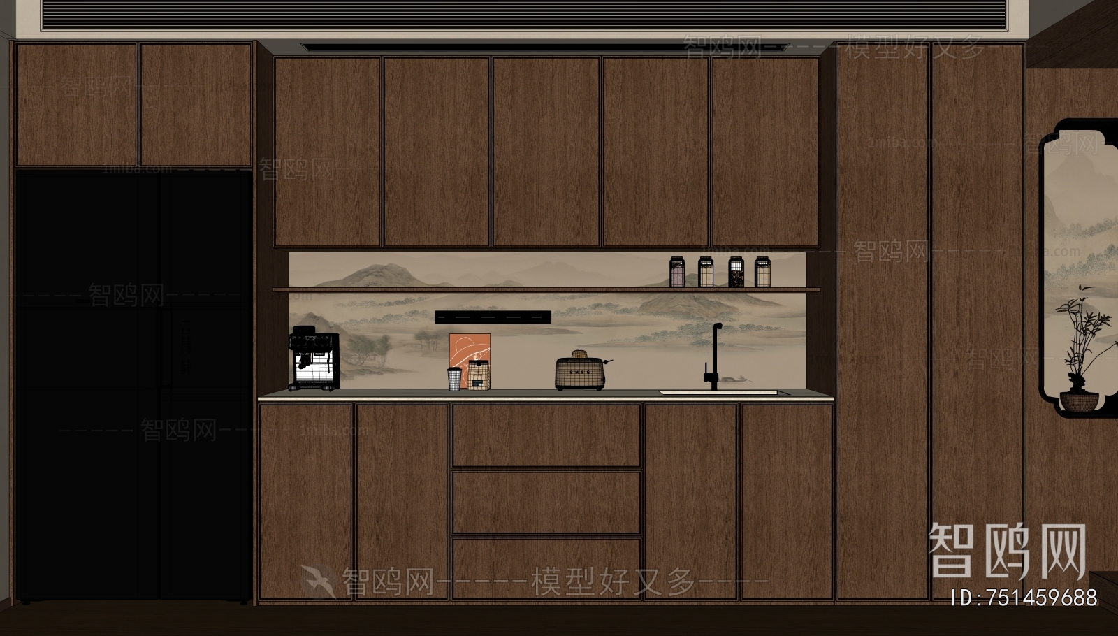 New Chinese Style Sideboard