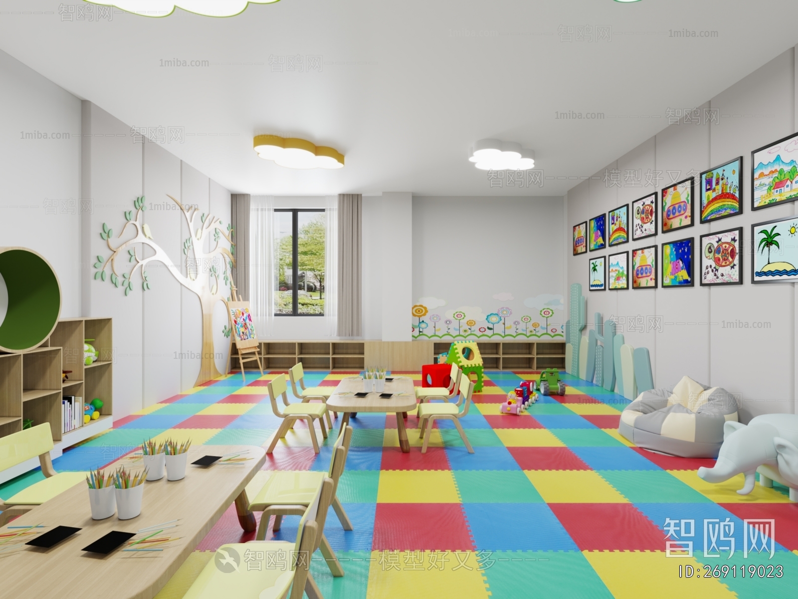 Modern Kindergarten Classrooms