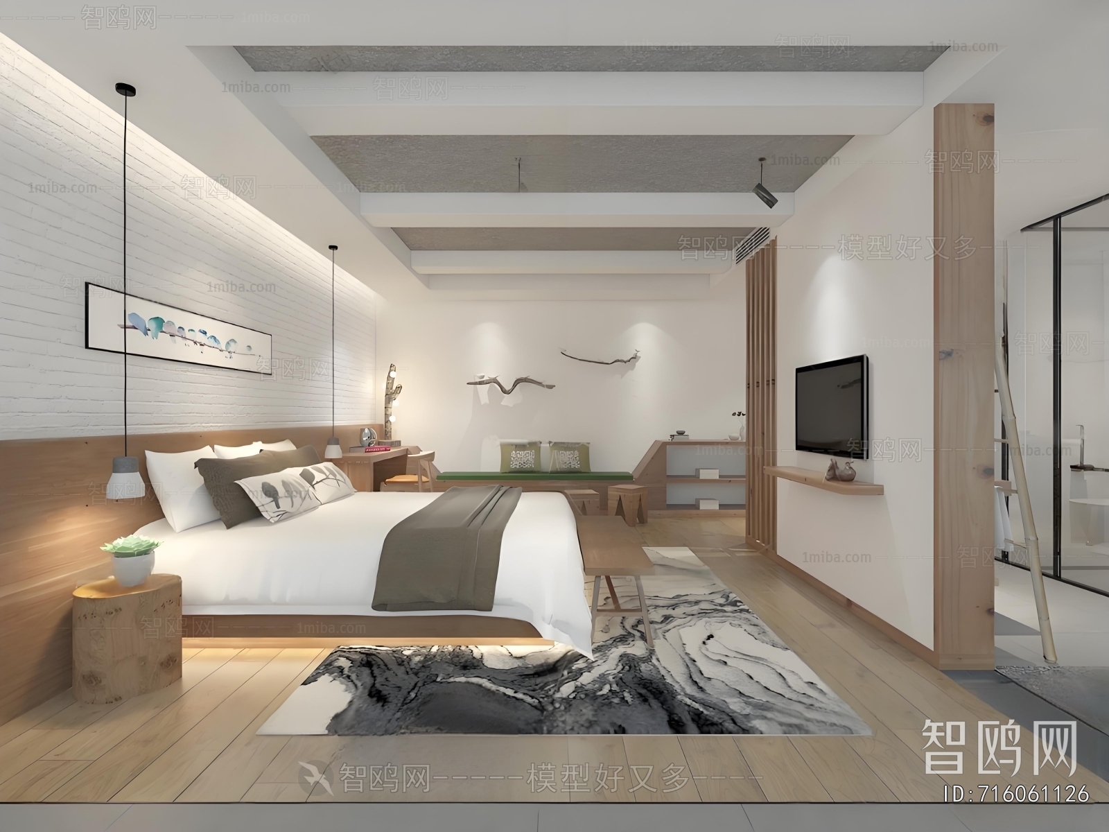 New Chinese Style Guest Room