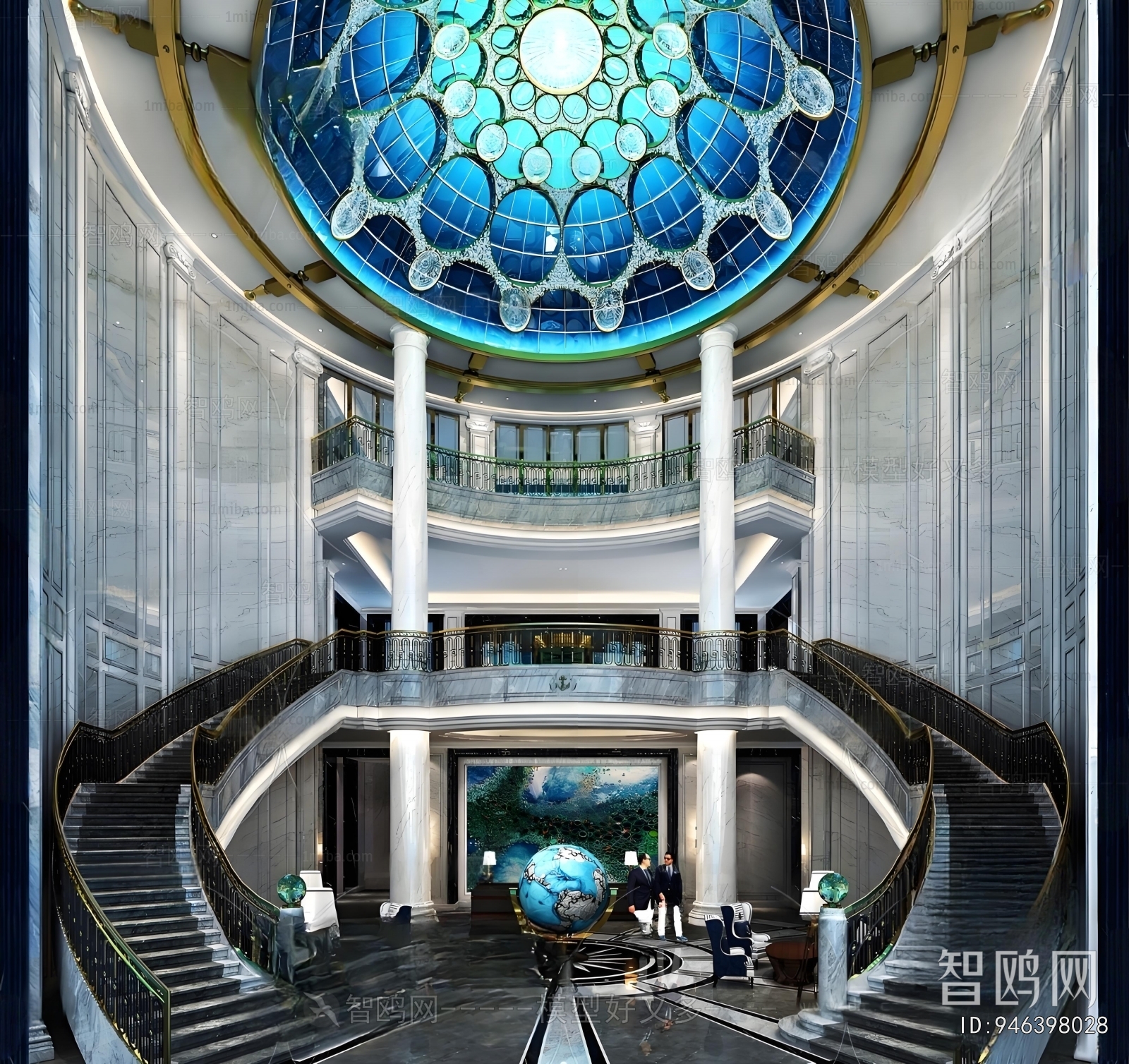 New Classical Style Lobby Hall