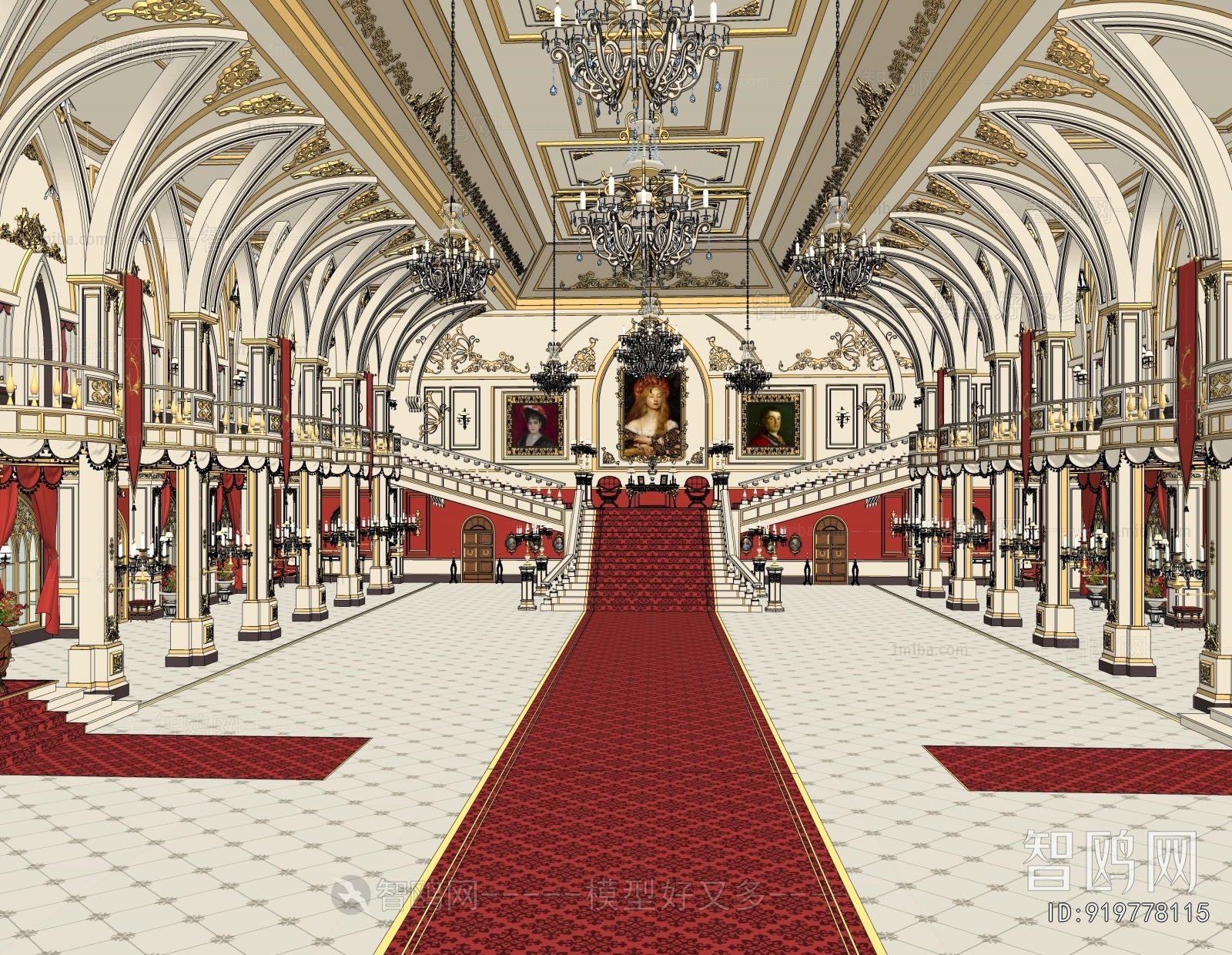 European Style A Living Room