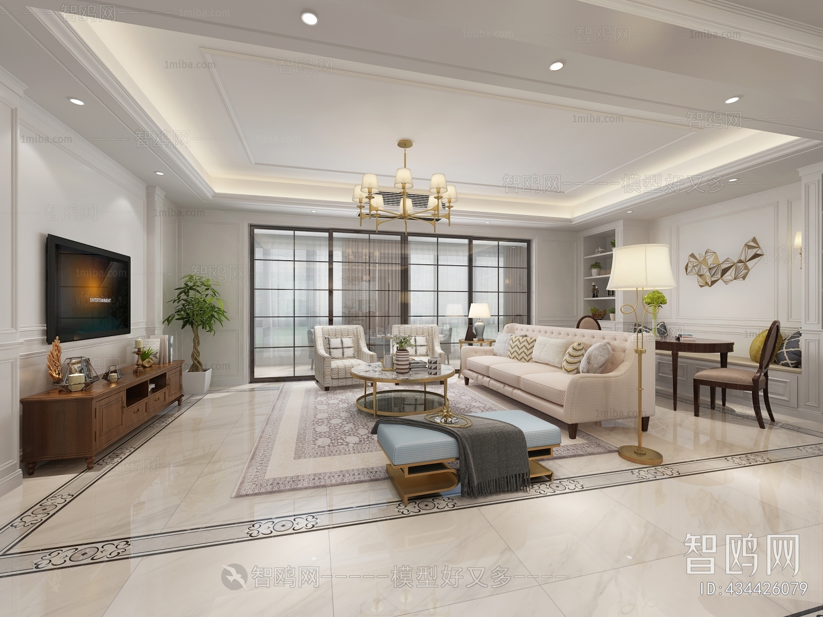 European Style A Living Room