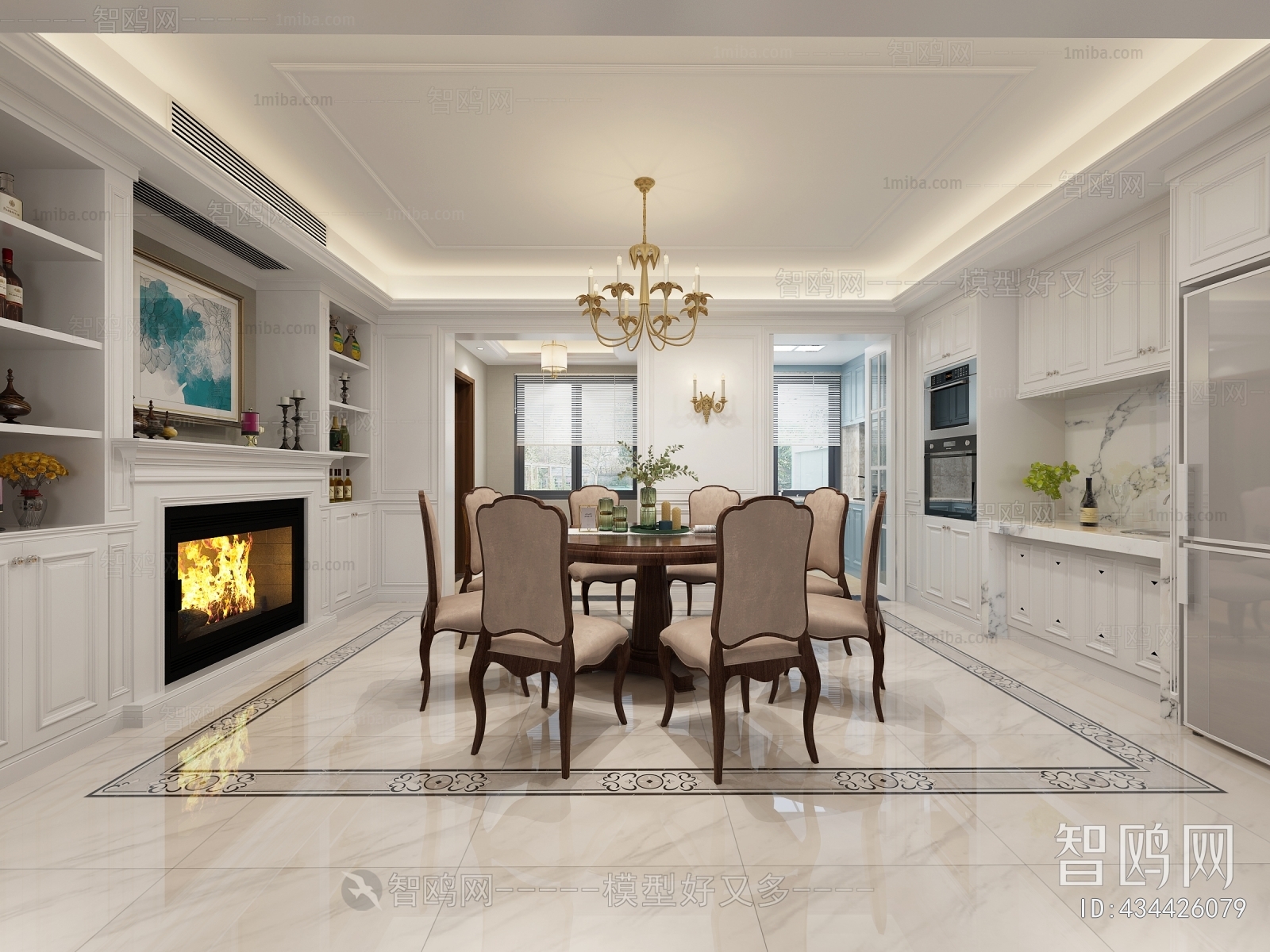 European Style A Living Room