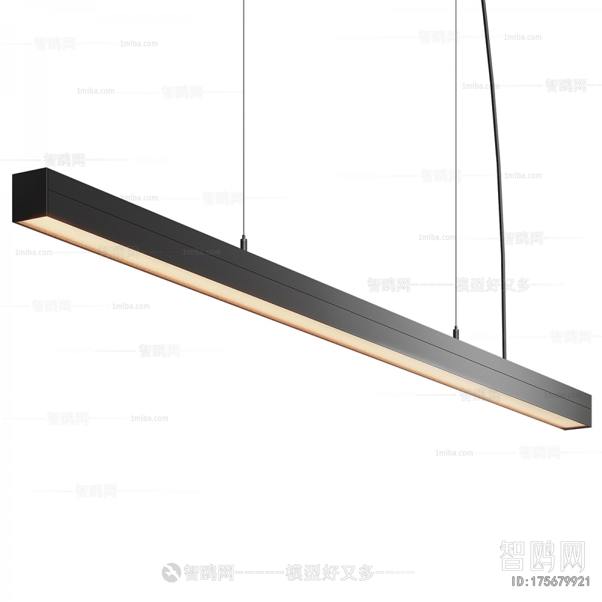 Modern Long Chandelier