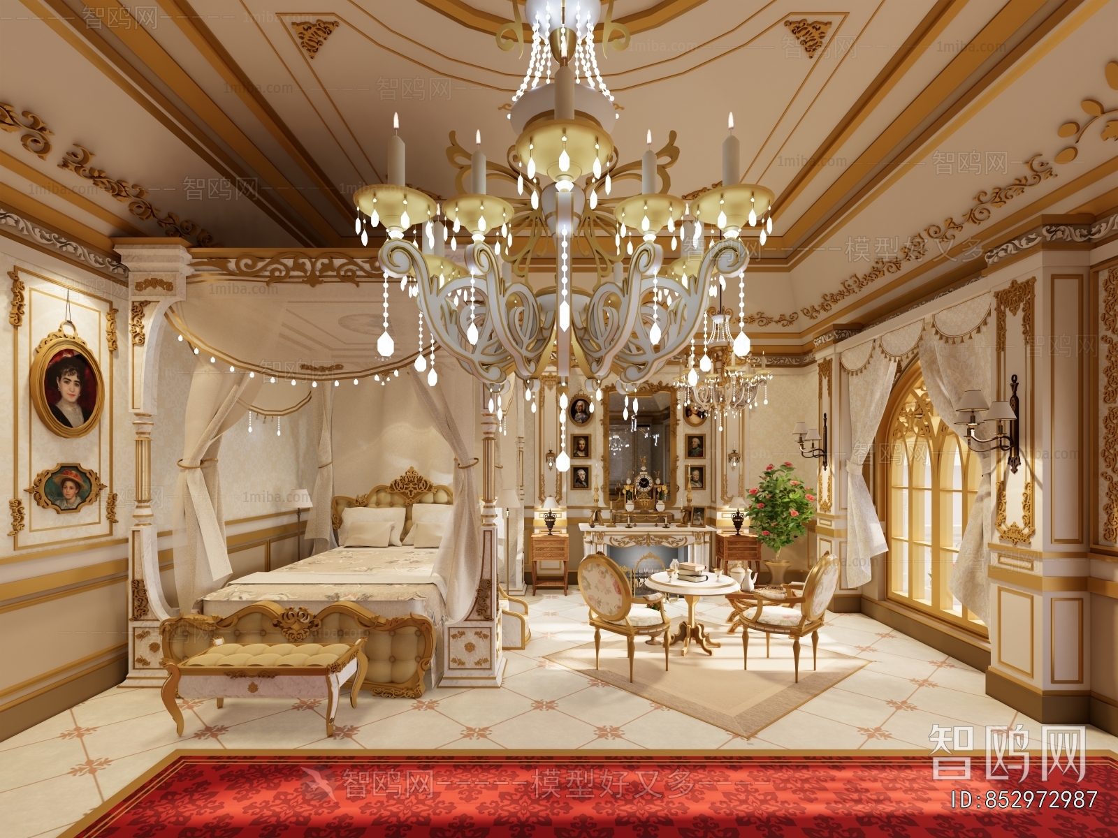 European Style Bedroom