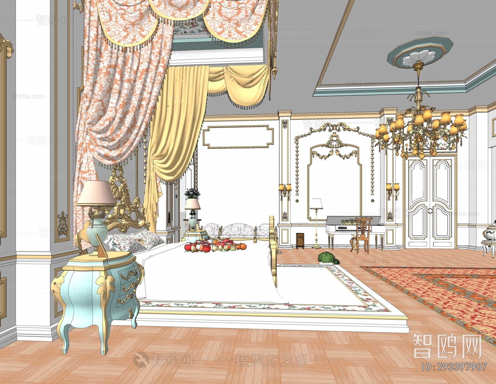 European Style Bedroom