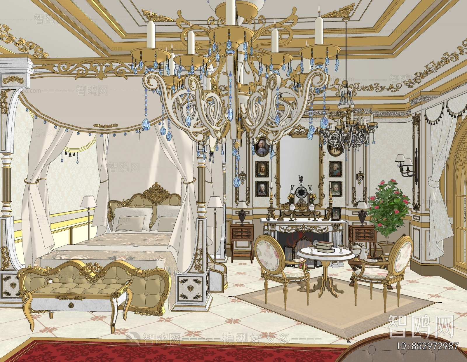 European Style Bedroom