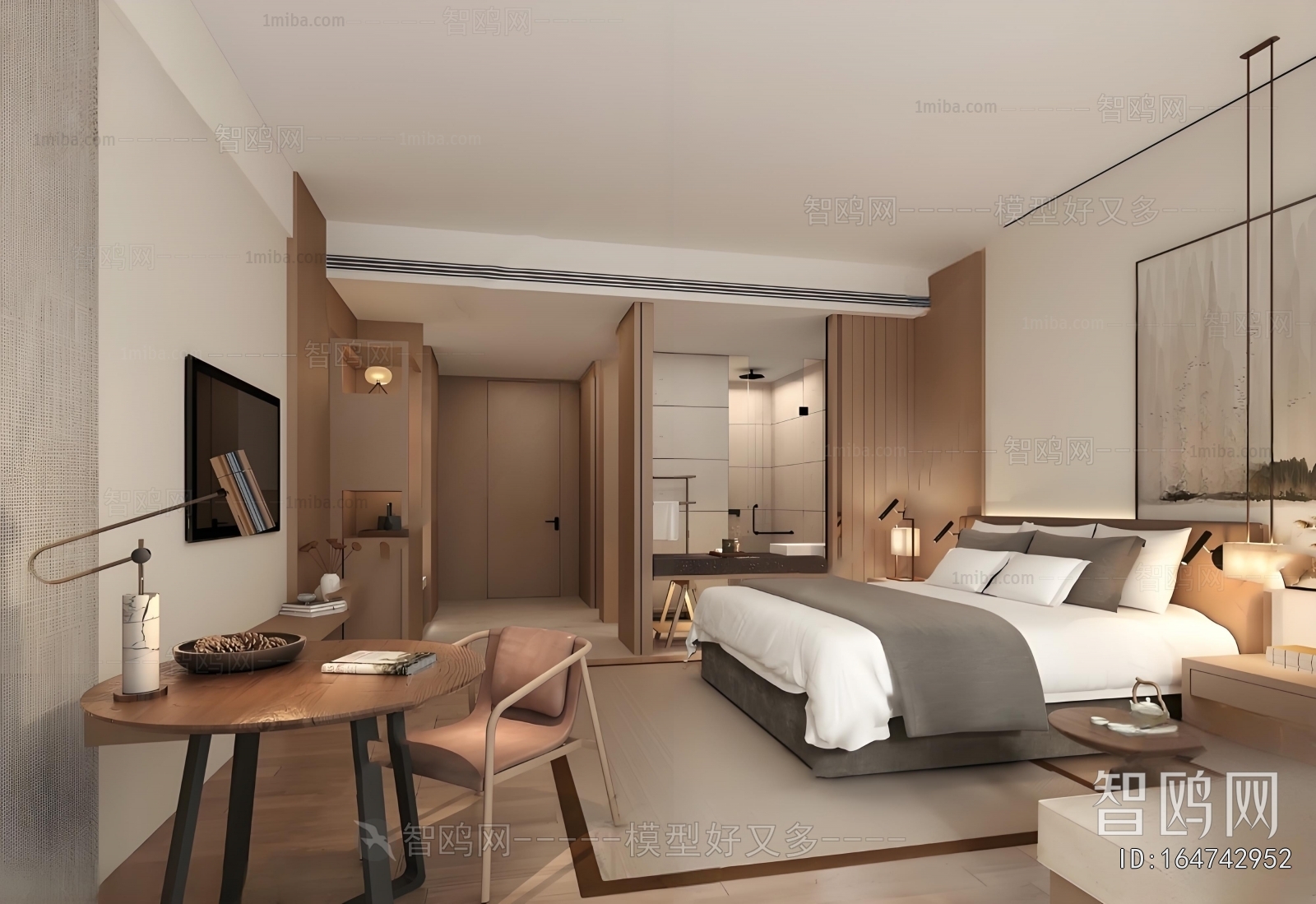 New Chinese Style Guest Room