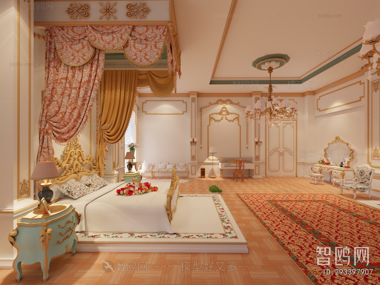 European Style Bedroom