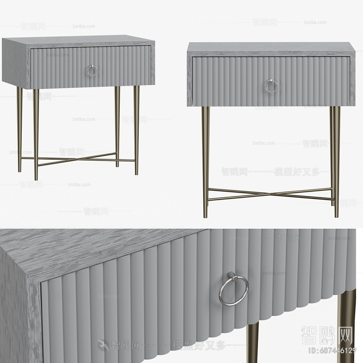 Modern Bedside Cupboard