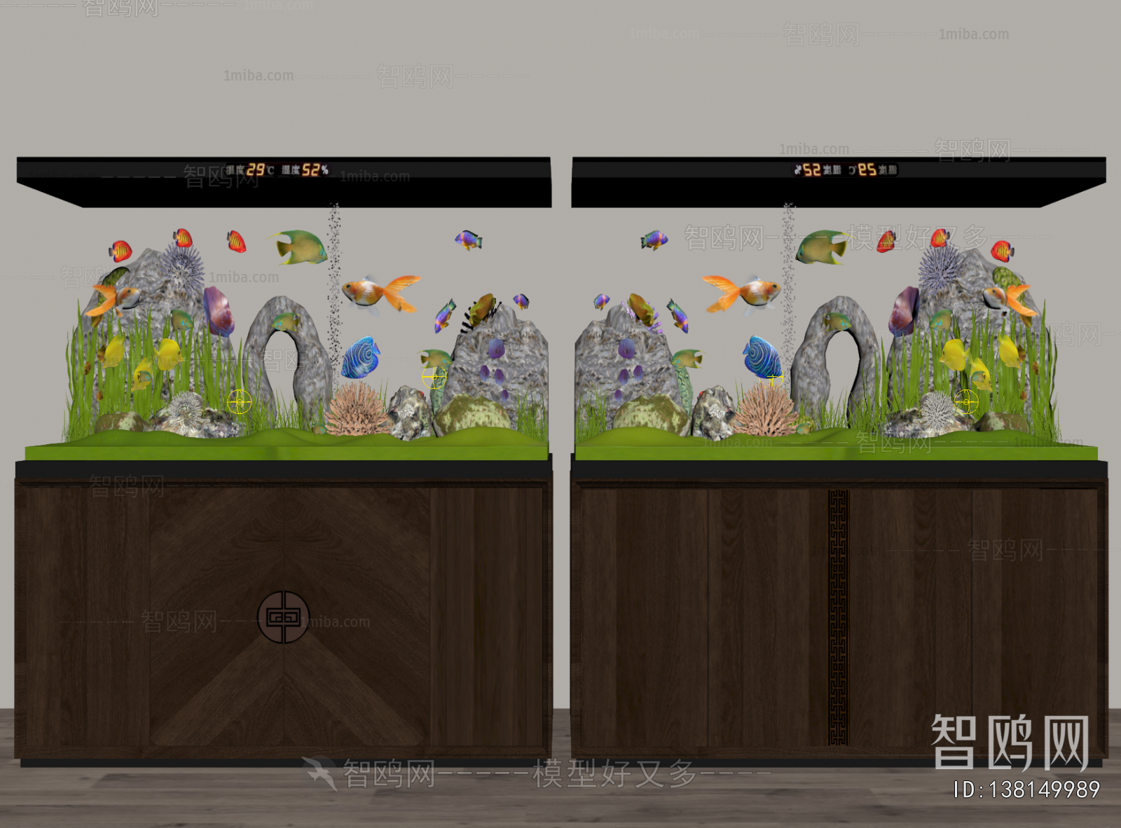 New Chinese Style Fish Tank