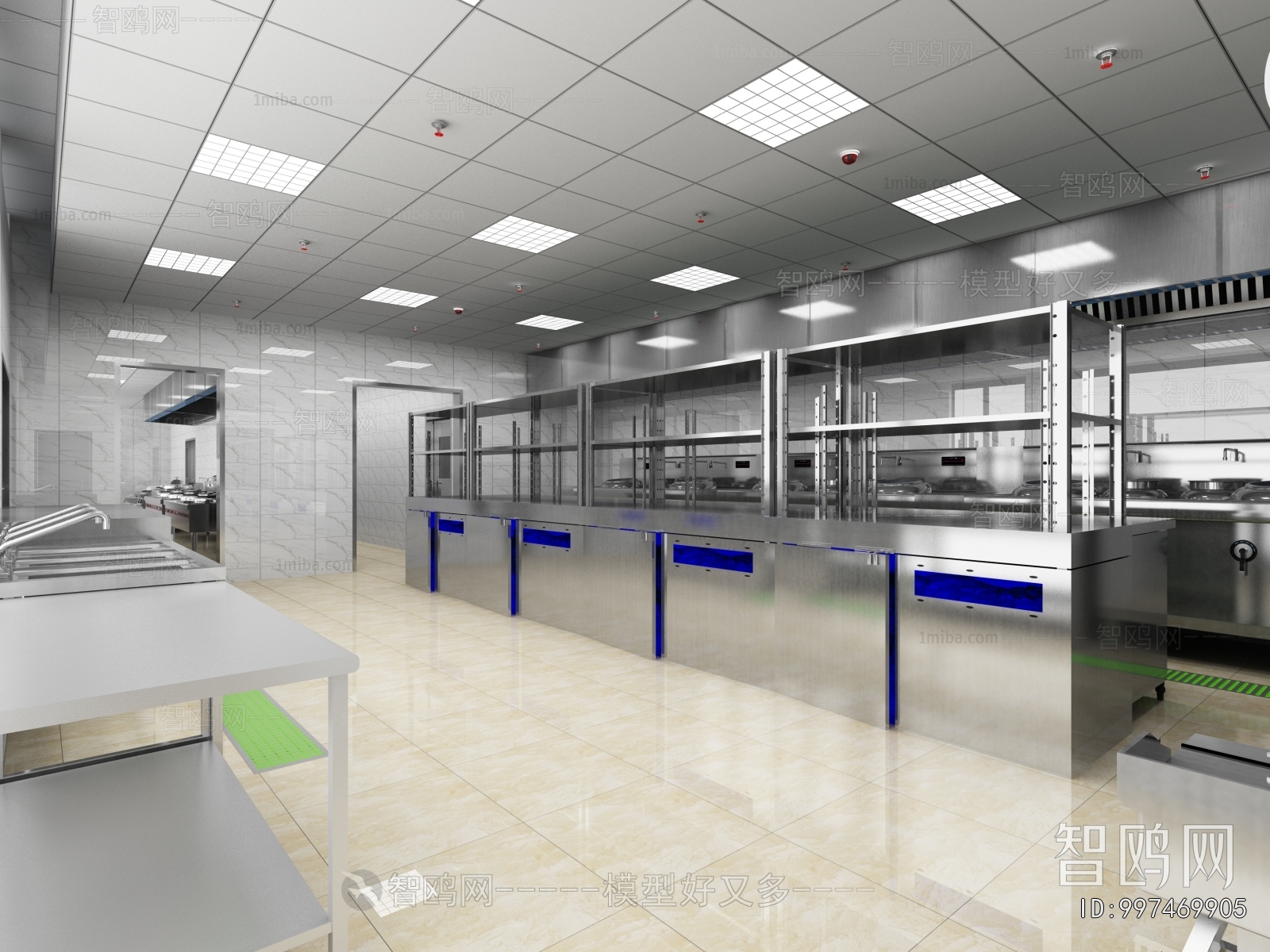 Modern Central Kitchen