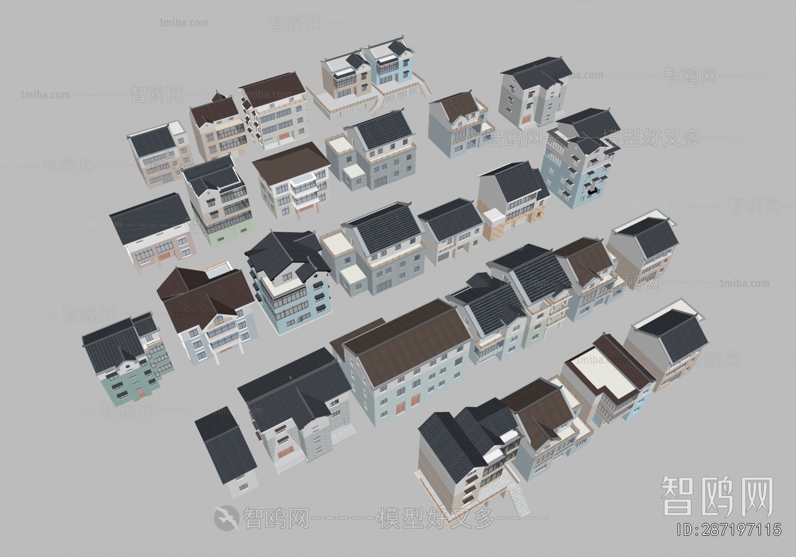 New Chinese Style Residential Building