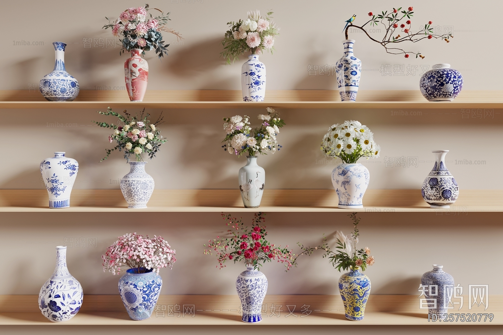 Chinese Style Flower Arrangement