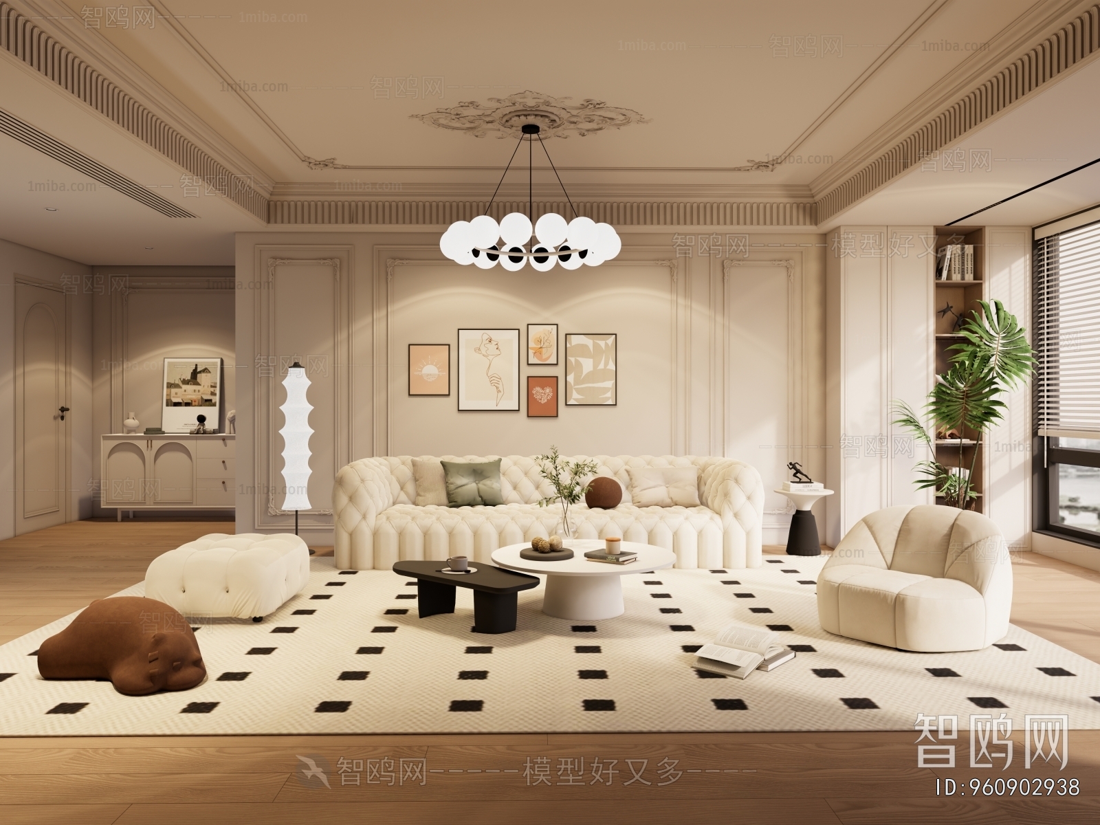 French Style A Living Room