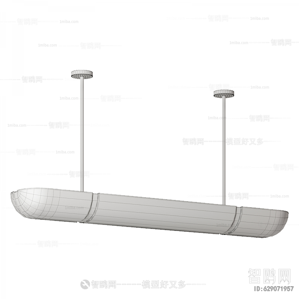 Modern Long Chandelier